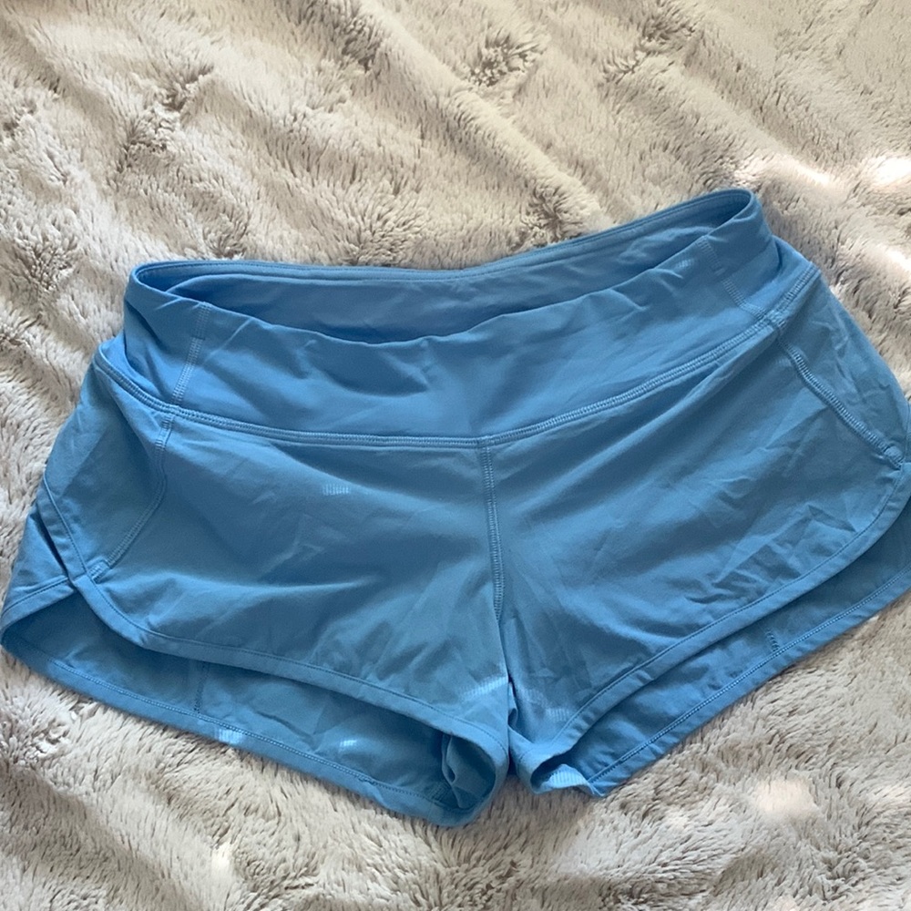 Lululemon low rise speed up shorts